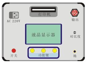 超低频高压发生器控制面板