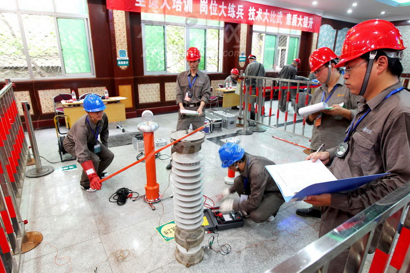 氧化锌避雷器测试仪现场